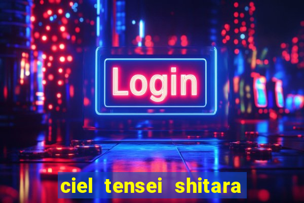 ciel tensei shitara slime datta ken